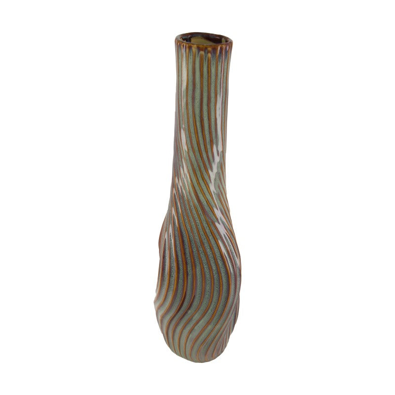 Vase ceramic Ø17x60cm Multi