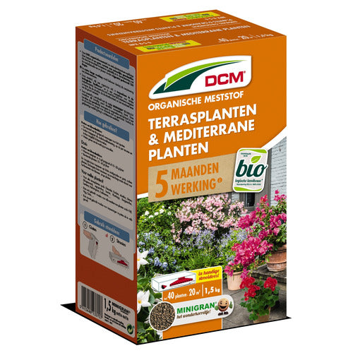 DCM Meststof Terras & Mediterrane planten 1.5kg
